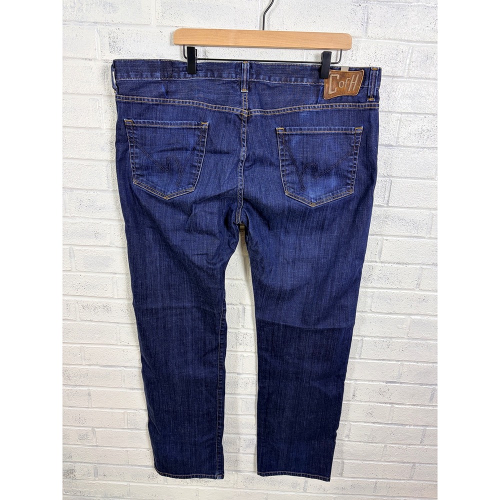 Citizens of Humanity Sid Jeans Mens 42 Dark Wash Straight Leg Made USA Denim - Picture 9 of 15